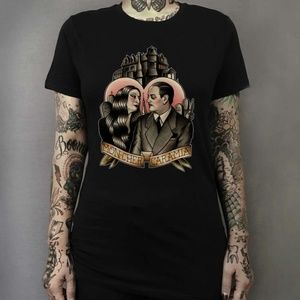 Addams Family Small Shirt In Womens
